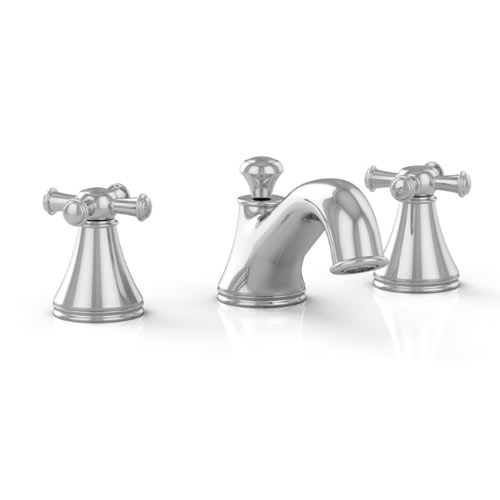 Toto TL220DD#CP Vivian Widespread Lavatory Faucet with Cross Handles - Chrome